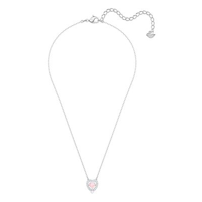 Colar Swarovski Sparkling Dance Heart 5465284 