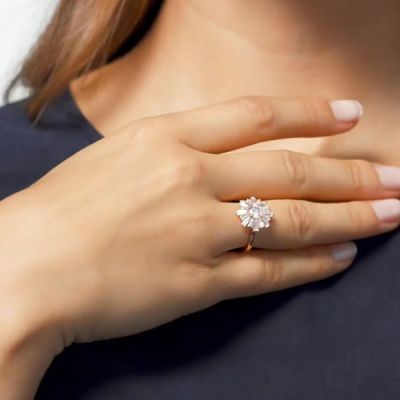 Anel Swarovski Sunshine 5474917