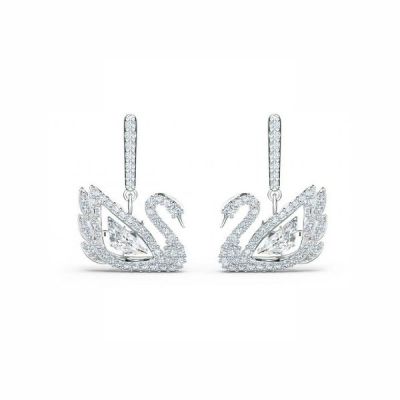 Brincos Swarovski Dancing Swan 5514420