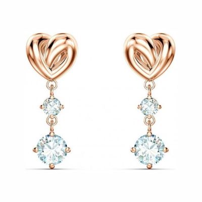 Brincos Swarovski Lifelong Heart 5517942