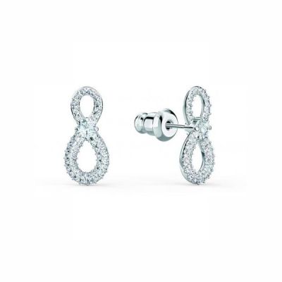 Brincos Swarovski Infinity 5518880
