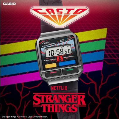 Relógio Casio Vintage Stranger Things A120WEST-1AER