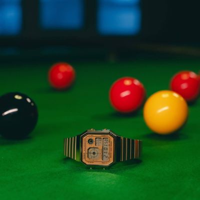 Relógio Casio Vintage Edgy A130WEG-9AEF