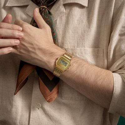 Relógio Casio Vintage Iconic A158WEGV-9AEF