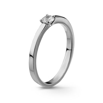 Anel de Noivado Ouro e Diamante Eternis PMA04-D-19K