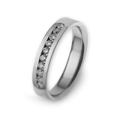 Anel de Noivado Ouro e Diamantes Eternis EG02-D-19K