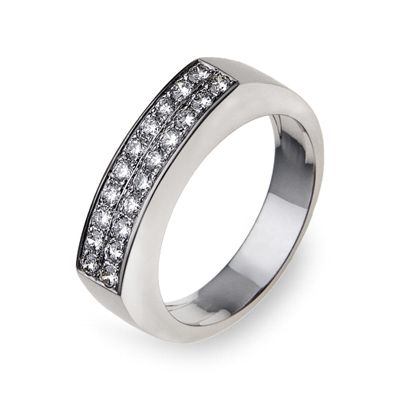 Anel de Noivado Ouro e Diamantes Eternis EG34-D-19K