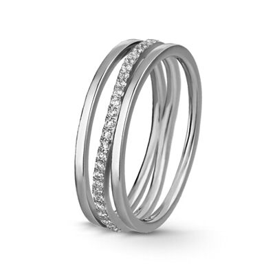 Anel de Noivado Ouro Eternis ALB07-Z-9K