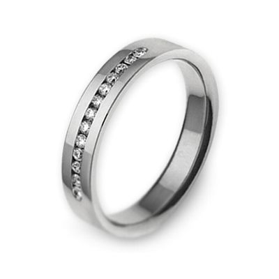 Anel de Noivado Ouro Eternis EG05-Z-9K