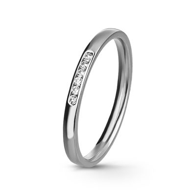 Anel de Noivado Ouro Eternis ETA01-Z-9K