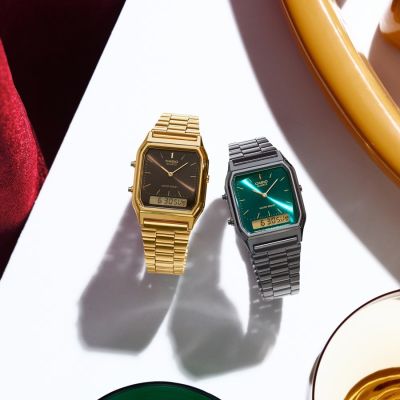 Relógio Casio Vintage Edgy AQ-230EGG-3AEF
