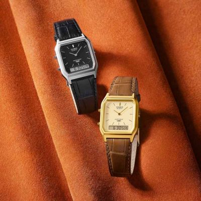 Relógio Casio Vintage Edgy AQ-230EGL-9AEF