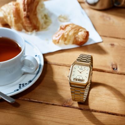 Relógio Casio Vintage Edgy AQ-230GA-9DMQYES
