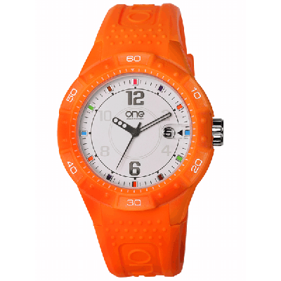 Bracelete One Splash Box Laranja BRC-ONE-OA6836IC-LR