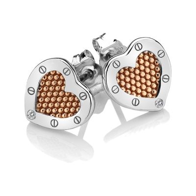 Brincos Hot Diamonds Lock In Love DE538