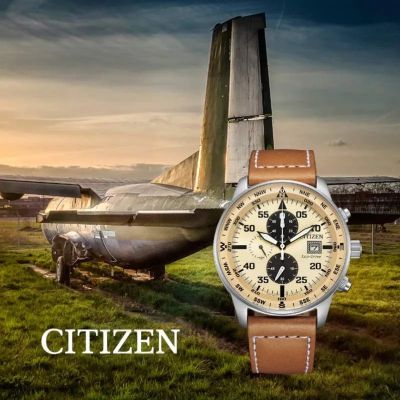 Relógio Citizen Aviator Crono CA0880-15X