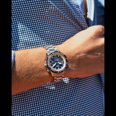 Relógio Citizen Promaster Chrono B620 Blue Angels CA4667-53L