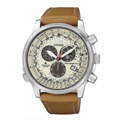 Relógio Citizen Radiocontrolado Crono Pilot