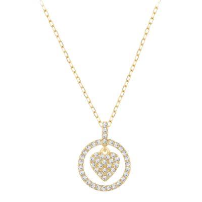 Colar Swarovski Crocus Heart 5128098