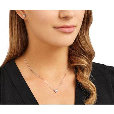 Conjunto Swarovski Attract Heart 5218461