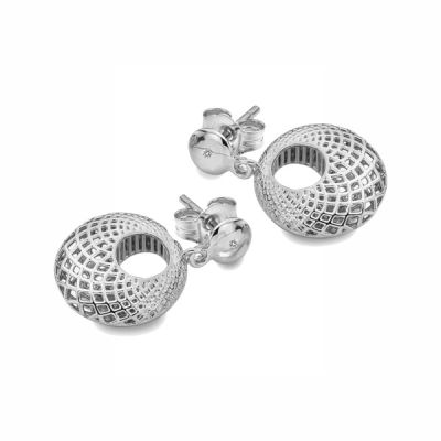 Brincos Hot Diamonds Quest Filigree Circle DE657