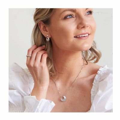 Brincos Hot Diamonds Quest Filigree Circle DE657
