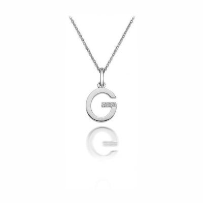 Colar Hot Diamonds 'g' DP407