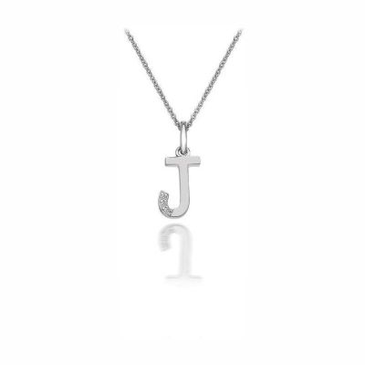 Colar Hot Diamonds 'j' DP410