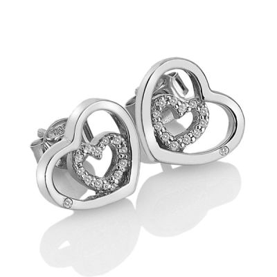 Brincos Hot Diamonds Adorable Encased DE548