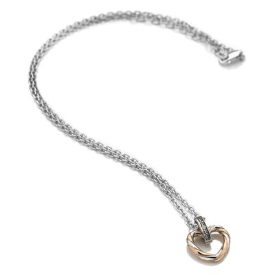 Colar Hot Diamonds Large Heart Breeze DP690