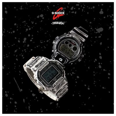 Relógio Casio G-Shock Origin Joshua Vibes - Edição Limitada DW-5600JV-7ER