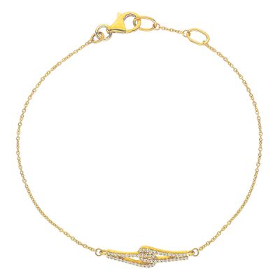 Pulseira Hot Diamonds Gold Flow GB003