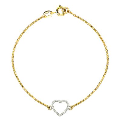 Pulseira Hot Diamonds Gold Ripple GB005 