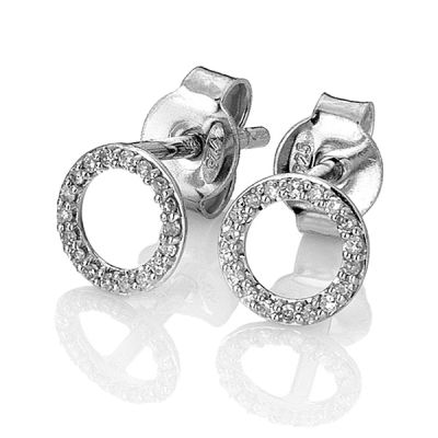 Brincos Hot Diamonds Gold Infinity GE124