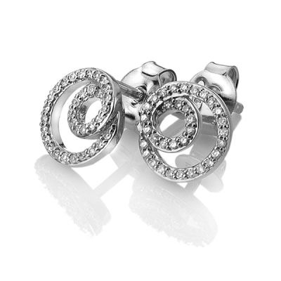 Brincos Hot Diamonds Gold Flow GE127