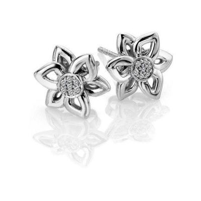Brincos Hot Diamonds Gold Floret GE133
