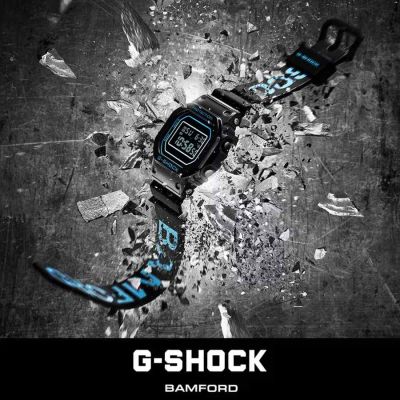 Relógio Casio G-Shock Origin Bamford - Edição Limitada GM-5600BWD-1ER