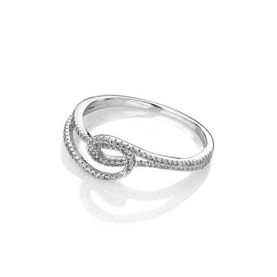 Anel Hot Diamonds Gold Flow GR058