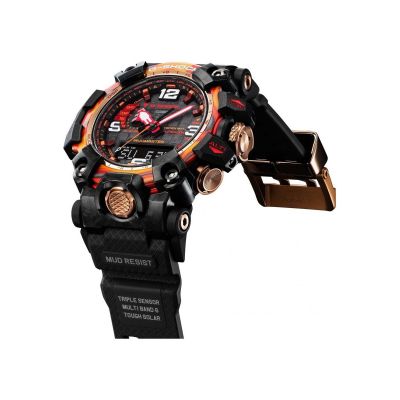 Relógio Casio G-Shock Pro Mudmaster Terra 40th Anniversary Flare Red - Edição Limitada GWG-2040FR-1AER