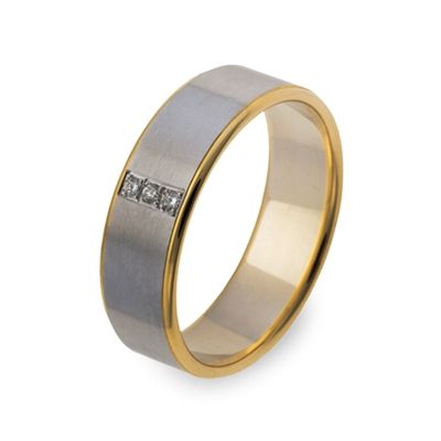 Aliança de Casamento Ouro e Diamantes Eternis WM36-D-19K