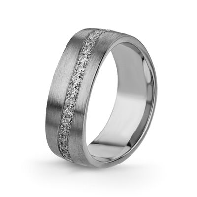 Aliança de Casamento Ouro e Diamantes Eternis EX1A7W-DM-19K