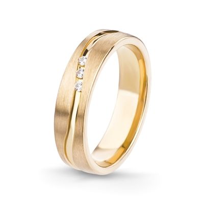 Aliança de Casamento Ouro Eternis EX1B5Y-Z-9K