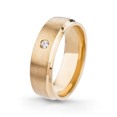 Aliança de Casamento Ouro e Diamante Eternis EX3D6Y-D-19K