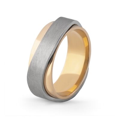 Aliança de Casamento Ouro Eternis EX5C7YW-19K