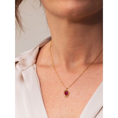 Colar One Jewels Birthstone Julho - Paixão OJNN42G