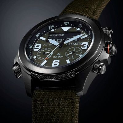 Relógio Citizen Promaster Eco Drive Land JV1005-02W