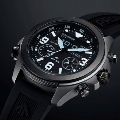 Relógio Citizen Promaster Eco Drive Land JV1007-07E.