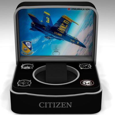 Relógio Citizen Promaster Skyhawk Blue Angels A-T Radiocontrolado JY8078-01L