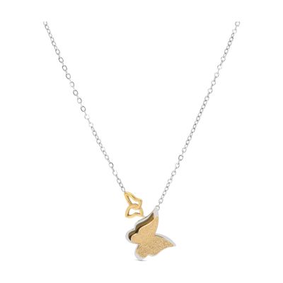 Colar One Jewels Butterfly Duo OJBN01SG