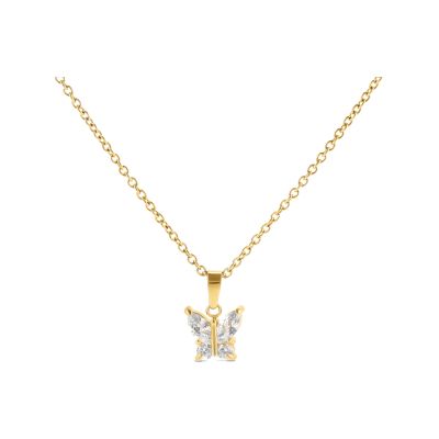 Colar One Jewels Butterfly Crystal OJBN03G
